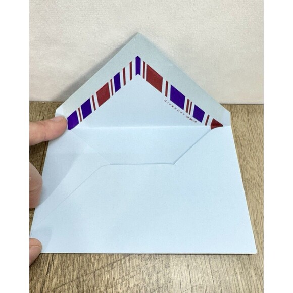 Vintage Givenchy For Brett Notecards Stationary Set 20 Envelopes 20 Cards Logo - Picture 4 of 14